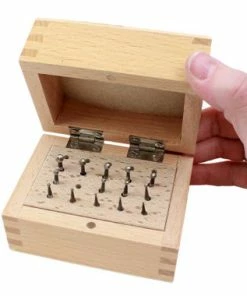 Wood Storage Box For Jewelry Drills And Burs 20 Holes 5 Wood Storage Box For Jewelry Drills And Burs 20 Holes -Cheap Watch Bands Store bur holding box 15.0374photo3 05459.1658871973