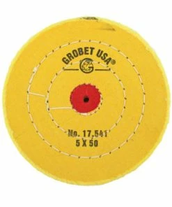 Buffs Chemkote Yellow Diameter 5 Inch Ply 50 Stitching 3 Rows