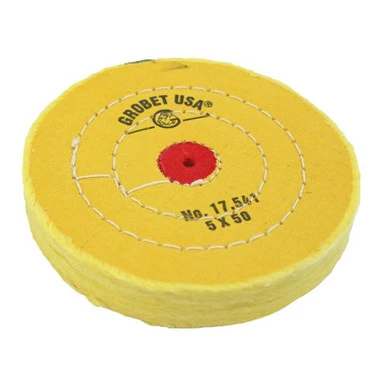 Buffs Chemkote Yellow Diameter 5 Inch Ply 50 Stitching 3 Rows 3 Buffs Chemkote Yellow Diameter 5 Inch Ply 50 Stitching 3 Rows - Image 3