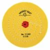 Buffs Chemkote Yellow Diameter 6 Inch Ply 60 Stitching 4 Rows