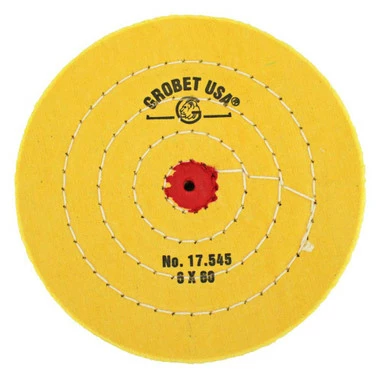 Buffs Chemkote Yellow Diameter 6 Inch Ply 60 Stitching 4 Rows 1 Buffs Chemkote Yellow Diameter 6 Inch Ply 60 Stitching 4 Rows