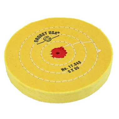 Buffs Chemkote Yellow Diameter 6 Inch Ply 60 Stitching 4 Rows 3 Buffs Chemkote Yellow Diameter 6 Inch Ply 60 Stitching 4 Rows - Image 3