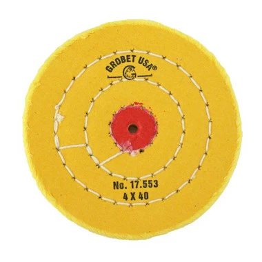 Buffs Chemkote Yellow Diameter 4 Inch Ply 40 Stitching 3 Rows 1 Buffs Chemkote Yellow Diameter 4 Inch Ply 40 Stitching 3 Rows