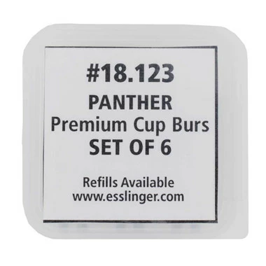 Panther Premium Cup Burs Style 256A 6 Piece Set 2 Panther Premium Cup Burs Style 256A 6 Piece Set - Image 2