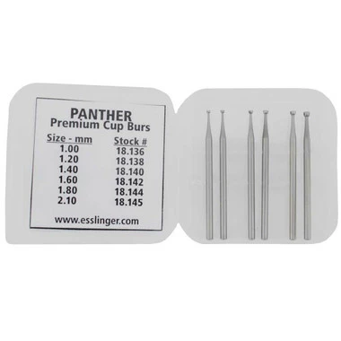 Panther Premium Cup Burs Style 256A 6 Piece Set 1 Panther Premium Cup Burs Style 256A 6 Piece Set