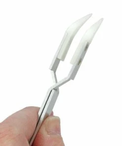 Horotec Cross Locking Aluminum Tweezer With Curved Delrin Tips 5 Horotec Cross Locking Aluminum Tweezer With Curved Delrin Tips -Cheap Watch Bands Store curved delrin cross lock tweezers 57.0226photo3 71823.1659442512