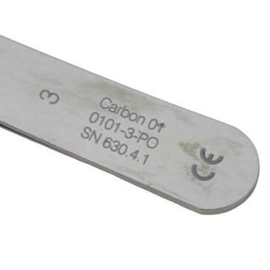 Dumont # 3 High Precision Tweezers Carbon 4 3/4 Inches 3 Dumont # 3 High Precision Tweezers Carbon 4 3/4 Inches - Image 3