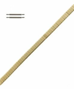 Expansion Watch Band 6mm Yellow Gold Tone 6 Inch Length