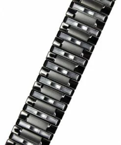 Black Metal Expansion 6 1/2 To 9 Inch Length Watch Band With Curved Expandable Ends To Fit 18 To 22mm 9 Black Metal Expansion 6 1/2 To 9 Inch Length Watch Band With Curved Expandable Ends To Fit 18 To 22mm -Cheap Watch Bands Store expansion watch band 1265bcphoto3 44142.1659442721