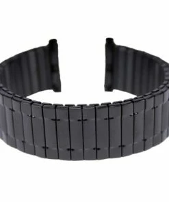 Black Metal Expansion 6 1/2 To 9 Inch Length Watch Band With Curved Expandable Ends To Fit 18 To 22mm 11 Black Metal Expansion 6 1/2 To 9 Inch Length Watch Band With Curved Expandable Ends To Fit 18 To 22mm -Cheap Watch Bands Store expansion watch band 1265bcphoto7 96692.1659442721
