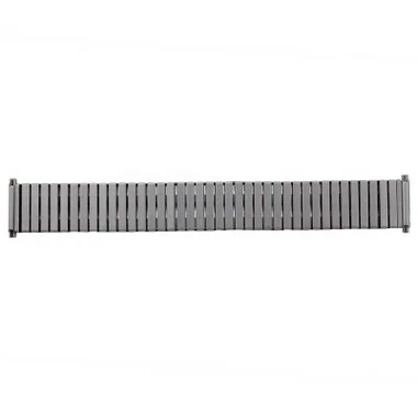 Hadley Roma Stainless Steel Expansion 6 1/2 To 9 1/2 Inch Length Metal Watchband With Expandable Ends To Fit 20 To 24mm 4 Hadley Roma Stainless Steel Expansion 6 1/2 To 9 1/2 Inch Length Metal Watchband With Expandable Ends To Fit 20 To 24mm - Image 4