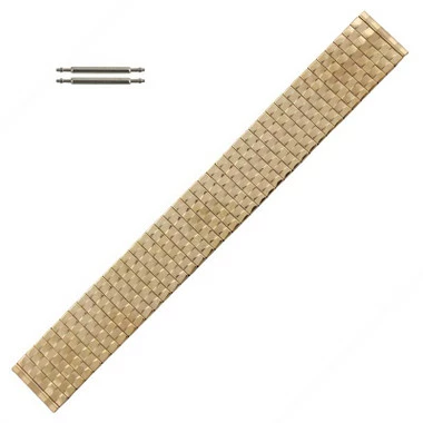 20mm Wide Expansion Style Metal Watch Bracelet Gold Tone 6 3/8 To 8 3/8 Inch Length 1 20mm Wide Expansion Style Metal Watch Bracelet Gold Tone 6 3/8 To 8 3/8 Inch Length