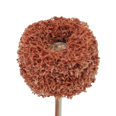 Extra Coarse Mounted Satin Finishing Buff 3/32" Shank 3 Extra Coarse Mounted Satin Finishing Buff 3/32" Shank - Image 3