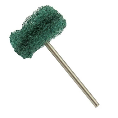 Extra Fine Mounted Satin Finishing Buff 3/32" Shank 1 Extra Fine Mounted Satin Finishing Buff 3/32" Shank