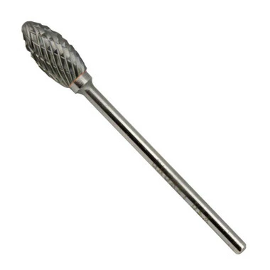 Grobet Carbide Bur Flame Shape 3/32 Inch Mandrel 1 Grobet Carbide Bur Flame Shape 3/32 Inch Mandrel