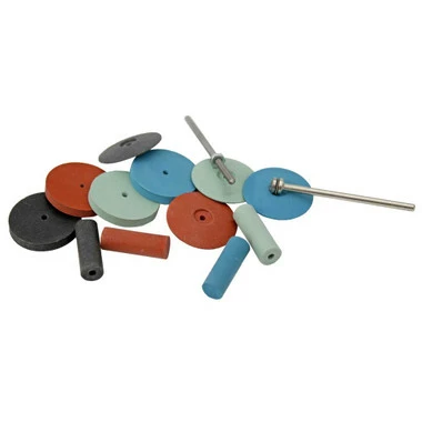 74 Piece Unmounted Silicone Abrasive Wheel Assortment Extra Fine To Coarse 2 74 Piece Unmounted Silicone Abrasive Wheel Assortment Extra Fine To Coarse - Image 2