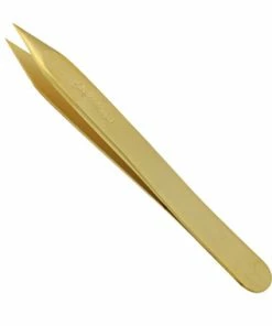 Dumont H Tweezer Gold Plated Stainless Steel CLEARANCE