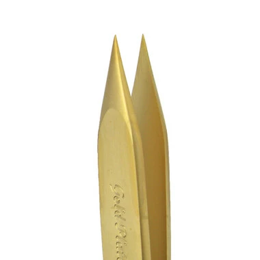Dumont H Tweezer Gold Plated Stainless Steel CLEARANCE 3 Dumont H Tweezer Gold Plated Stainless Steel CLEARANCE - Image 3