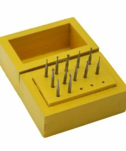 Jewelers Burs Set Of 12 In Four Shapes