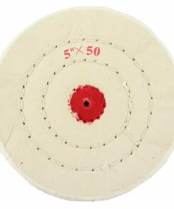 Finex Muslin Buff With Shellac Center 5 Inch 50 Ply Stitched