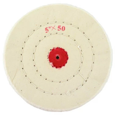 Finex Muslin Buff With Shellac Center 5 Inch 50 Ply Stitched 1 Finex Muslin Buff With Shellac Center 5 Inch 50 Ply Stitched