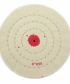 Buffs Finex Muslin Shellac Centers Diameter 6 Inch Ply 50 Stitching 4 Rows
