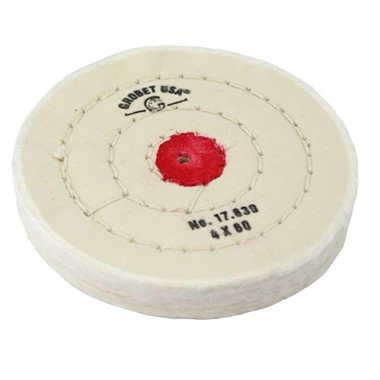 Buffs Finex Muslin Shellac Centers Diameter 4 Inch Ply 60 Stitching 3 Rows 3 Buffs Finex Muslin Shellac Centers Diameter 4 Inch Ply 60 Stitching 3 Rows - Image 3