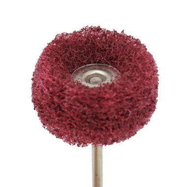 Medium Mounted Satin Finishing Buff 3/32" Shank 3 Medium Mounted Satin Finishing Buff 3/32" Shank - Image 3