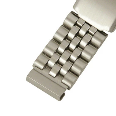 Hadley Roma Southwest Style Stainless Steel Watch Band Extender Links With Tri-Fold Clasp 3 7/8 Inch Length 3 Hadley Roma Southwest Style Stainless Steel Watch Band Extender Links With Tri-Fold Clasp 3 7/8 Inch Length - Image 3