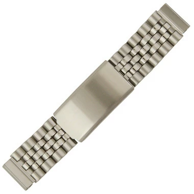 Hadley Roma Southwest Style Stainless Steel Watch Band Extender Links With Tri-Fold Clasp 3 7/8 Inch Length 1 Hadley Roma Southwest Style Stainless Steel Watch Band Extender Links With Tri-Fold Clasp 3 7/8 Inch Length