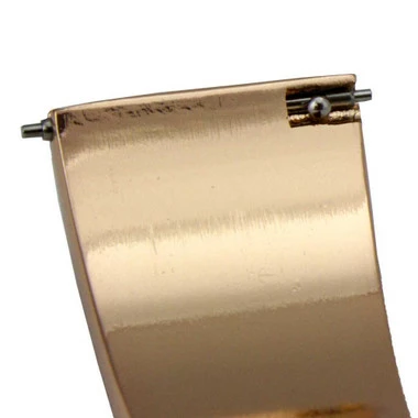 Crystal Encrusted 22mm Rose Gold Tone Stainless Steel Watch Band Quick Release Spring Bar Made To Fit Samsung Smart Watch 2 Crystal Encrusted 22mm Rose Gold Tone Stainless Steel Watch Band Quick Release Spring Bar Made To Fit Samsung Smart Watch - Image 2