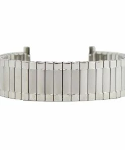Hadley Roma Expansion Metal Watchband Stainless Steel 6 3/8 To 10 Inch Length With Expandable Ends To Fit 18 To 22mm -Cheap Watch Bands Store metal watchband 1409W photo3 39234.1659986001