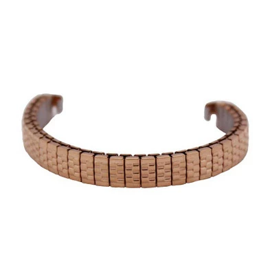 Hadley Roma Southwest Style Watch Band Expansion Extender Rose Tone Color 4 1/4 Inch Length 4 Hadley Roma Southwest Style Watch Band Expansion Extender Rose Tone Color 4 1/4 Inch Length - Image 4