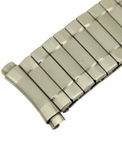 Stainless Steel Metal Expansion 6 1/2 To 9 Inch Length Watch Band With Curved Expandable Ends To Fit 18 To 22mm -Cheap Watch Bands Store metal expansion watchband 1265wcphoto3 18608.1659442730