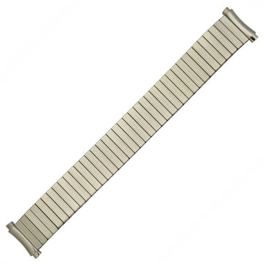 Metal Stainless Steel 6 1/4 To 9 Inch Length Expansion Watch Band With Curved Expandable Ends To Fit 18 To 22mm 1 Metal Stainless Steel 6 1/4 To 9 Inch Length Expansion Watch Band With Curved Expandable Ends To Fit 18 To 22mm