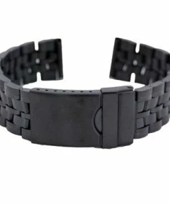 20mm Black Metal Watch Band Straight Ends 7 1/2 Inch Length 8 20mm Black Metal Watch Band Straight Ends 7 1/2 Inch Length -Cheap Watch Bands Store metal watch band 1267bphoto4 31781.1659442722