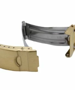 Yellow Gold Tone Metal Watch Band 7 1/4 Inch Length With Curved Ends 18 - 20mm 9 Yellow Gold Tone Metal Watch Band 7 1/4 Inch Length With Curved Ends 18 - 20mm -Cheap Watch Bands Store metal watch band 1358ycphoto4 01690.1659442722