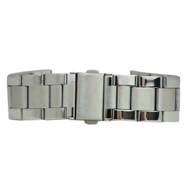 Stainless Steel 6 7/8 Inch Length Metal Curved Watch Band With Multiple Ends 18 To 22mm 4 Stainless Steel 6 7/8 Inch Length Metal Curved Watch Band With Multiple Ends 18 To 22mm - Image 4