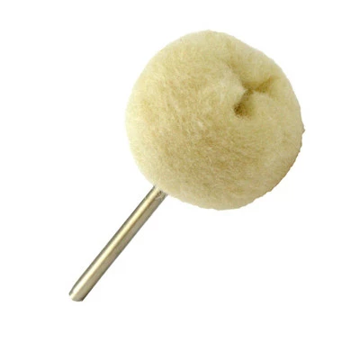 7/8 Inch Mini Mounted Flannel Buffs Dozen 2 7/8 Inch Mini Mounted Flannel Buffs Dozen - Image 2