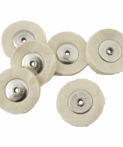 1 Inch 12 Ply Mini Muslin Buffs Pack Of 6