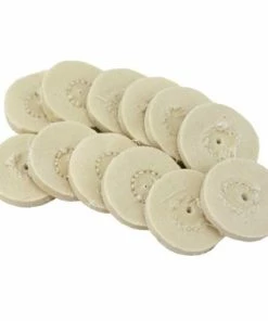 Buffs Finex Miniature Muslin Diameter 1 Inch Ply 16 Stitching 1 Row Pack Of 12