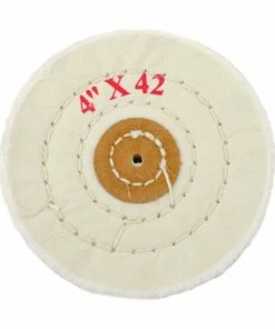 Muslin Polishing Buff Shellac Center 4 Inch 42 Ply