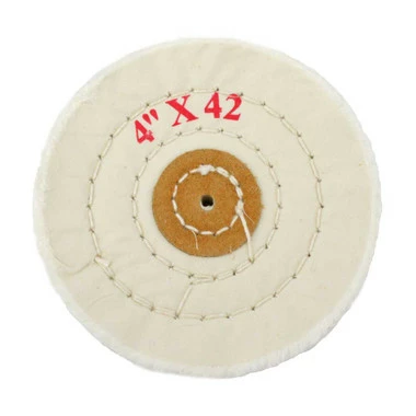 Muslin Polishing Buff Shellac Center 4 Inch 42 Ply 1 Muslin Polishing Buff Shellac Center 4 Inch 42 Ply