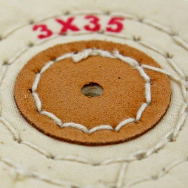 Jewelry Polishing Finex Muslin Buff 3 Inch 35 Ply Stitched Buff 4 Jewelry Polishing Finex Muslin Buff 3 Inch 35 Ply Stitched Buff - Image 4