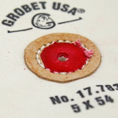 Buffs Finex Muslin Loose With Leather Centers 5 Inch- Ply 54 4 Buffs Finex Muslin Loose With Leather Centers 5 Inch- Ply 54 - Image 4