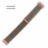 Sand Pink Nylon Velcro Style 20mm Sport Watch Band Quick Release Spring Bar Made To Fit Samsung Smart Watch