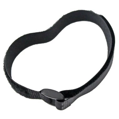 Hadley Roma Nylon Watch Strap Velcro® Style Sport Band 19mm Black 12 1/2 Inch Length 3 Hadley Roma Nylon Watch Strap Velcro® Style Sport Band 19mm Black 12 1/2 Inch Length - Image 3