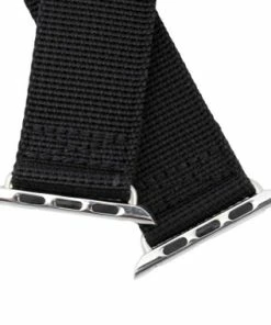 Black Nylon Watch Band Made To Fit 42mm Apple® Watch 9 Black Nylon Watch Band Made To Fit 42mm Apple® Watch -Cheap Watch Bands Store nylon apple watchband 5021 42photo4 29427.1659986019
