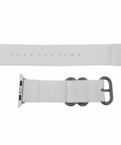 White Nylon Watch Band Made To Fit 38mm Apple® Watch 8 White Nylon Watch Band Made To Fit 38mm Apple® Watch -Cheap Watch Bands Store nylon apple watchband 5029 42photo3 03587.1659986019