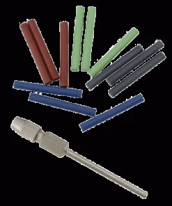 Silicone Polishing Pin Set With Mandrel 3mm
